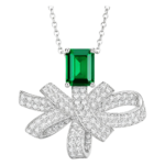 Emerald Green Pendant Necklace - CP119