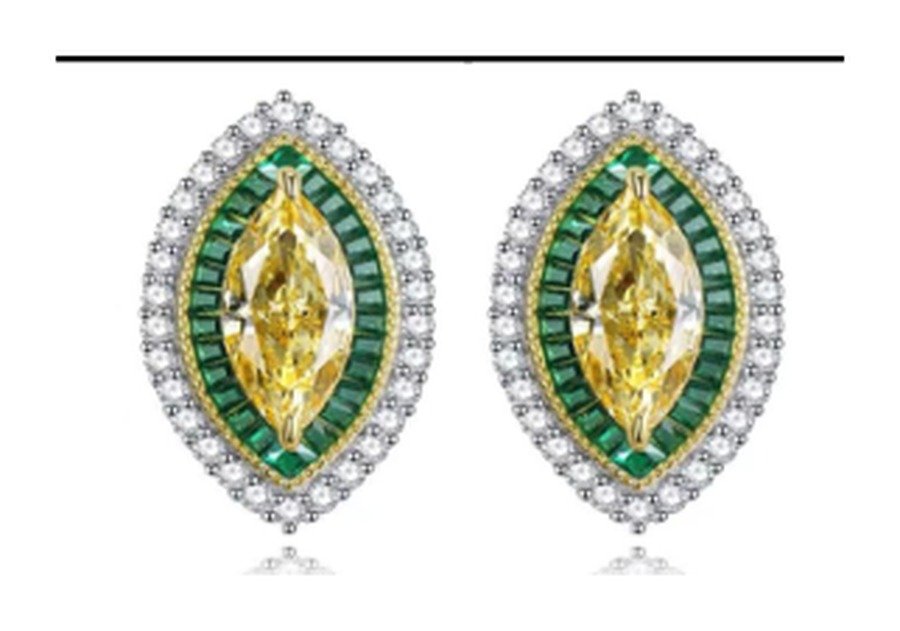 CE007 Multicolor Bridal Earrings – CE007 - Image 1