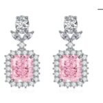 Rose Pink Drop Earrings – CE011