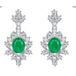 Emerald Green Bridal Earrings – CE014