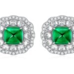 Emerald Green Stud Earrings – CE029