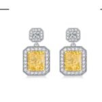 Champagne Yellow Drop Earrings – CE031