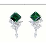 Emerald Green Stud Earrings – CE032