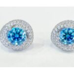 Sapphire Blue Drop Earrings – CE038