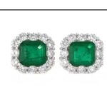 Emerald Green Stud Earrings – CE039