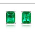 Emerald Green Stud Earrings – CE040