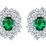 Emerald Green Stud Earrings – CE044