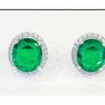 Emerald Green Drop Earrings – CE057