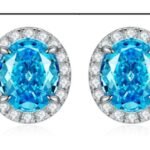 Sapphire Blue Drop Earrings – CE060