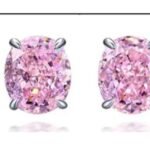 Rose Pink Drop Earrings – CE064