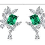 Emerald Green Drop Earrings – CE070