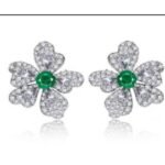 Emerald Green Stud Earrings – CE075