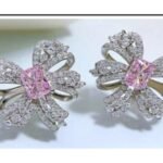 Rose Pink Bridal Earrings – CE077