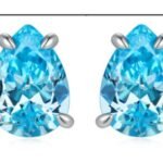 Sapphire Blue Drop Earrings – CE082