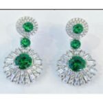Sapphire Blue Bridal Earrings – CE083