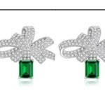 Emerald Green Stud Earrings – CE096