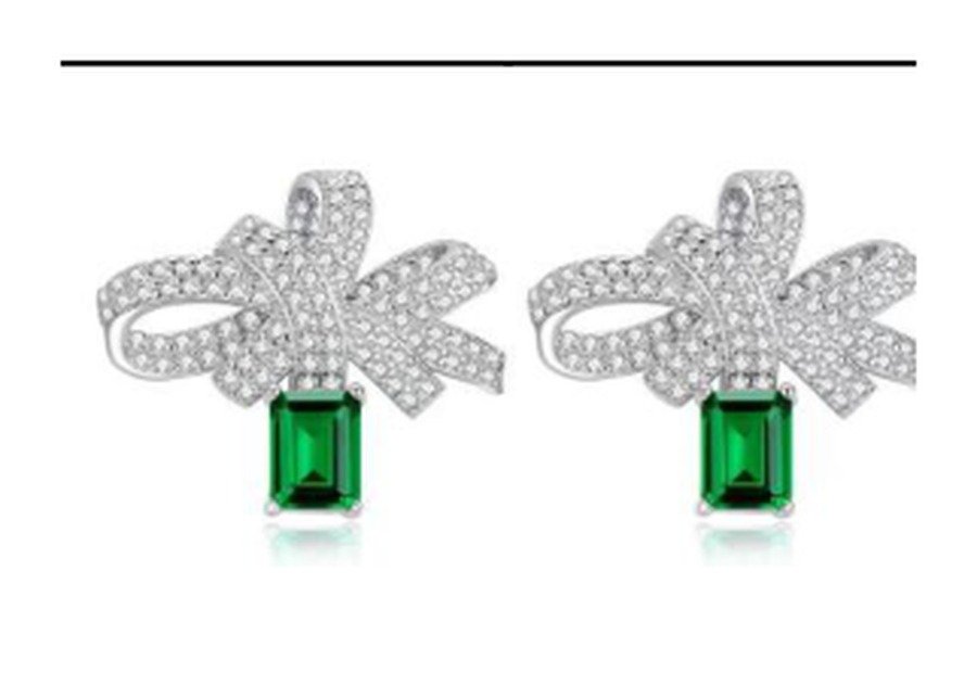 Emerald Green Stud Earrings – CE096