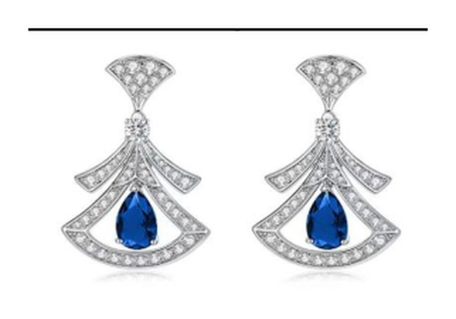 CE098 Multicolor Bridal Earrings – CE098 - Image 1