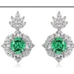 Emerald Green Bridal Earrings – CE099