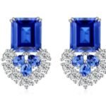 Sapphire Blue Drop Earrings – CE110