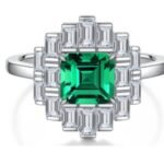 Emerald Green Statement Ring – CJ016