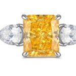 Champagne Yellow Gemstone Engagement Ring – CJ021