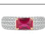 Rose Pink Statement Ring – CJ026
