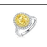 Champagne Yellow Adjustable Stackable Ring – CJ028