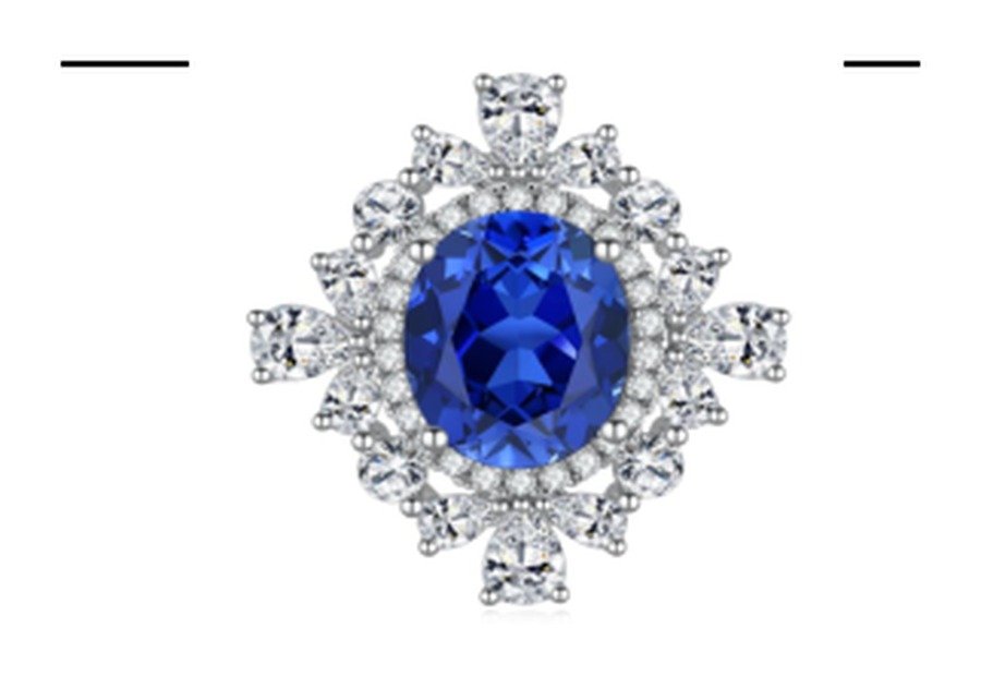 CJ030 Multicolor Gemstone Engagement Ring – CJ030 - Image 1
