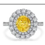 Champagne Yellow Statement Ring – CJ033