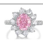 Rose Pink Statement Ring – CJ036