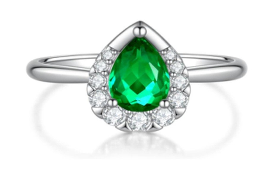 CJ041 Emerald Green Statement Ring - CJ041 – Image 1