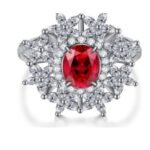 Ruby Red Statement Ring – CJ045