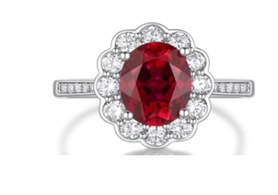 CJ052 Ruby Red Statement Ring – CJ052 - Image 1
