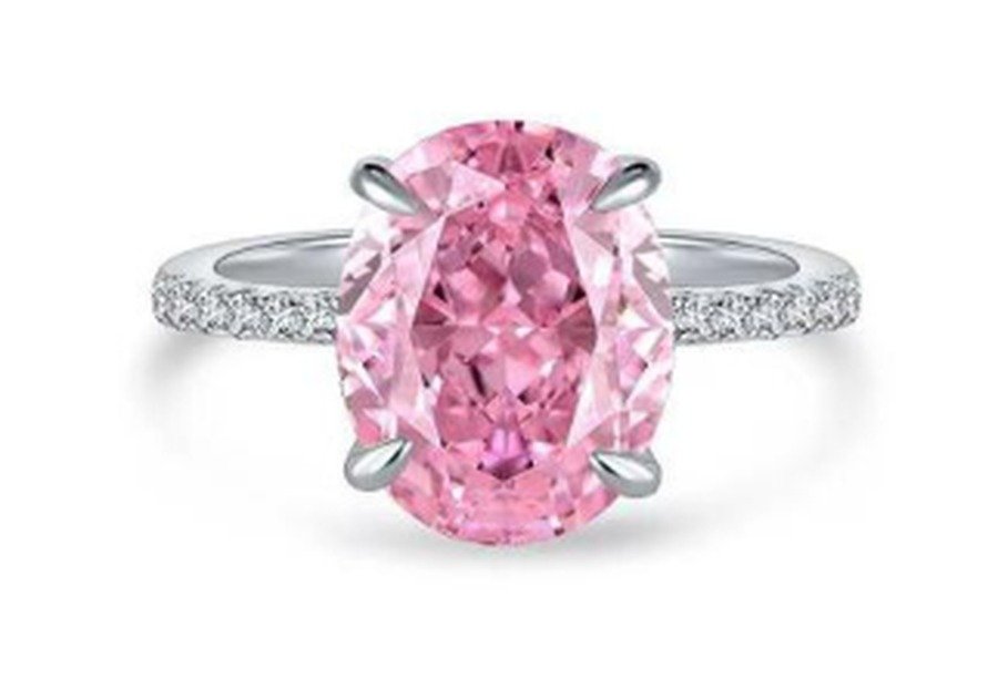 CJ053 Multicolor Gemstone Engagement Ring – CJ053 - Image 1