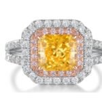 Champagne Yellow Adjustable Stackable Ring – CJ055