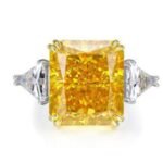Champagne Yellow Gemstone Engagement Ring – CJ061