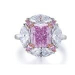 Amethyst Purple Gemstone Engagement Ring – CJ064