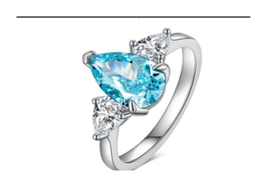 CJ070 Multicolor Gemstone Engagement Ring – CJ070 - Image 1