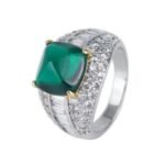 Multicolor Gemstone Engagement Ring – CJ073