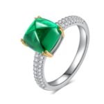 Emerald Green Statement Ring – CJ079