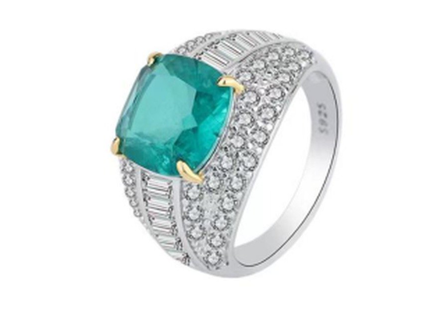 CJ085 Sapphire Blue Gemstone Engagement Ring – CJ085 - Image 1