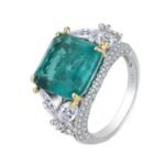 Sapphire Blue Gemstone Engagement Ring – CJ087
