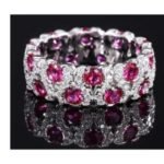 Rose Pink Delicate Wedding Ring – CJ088