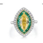 Multicolor Gemstone Engagement Ring – CJ097
