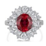 Multicolor Gemstone Engagement Ring – CJ120