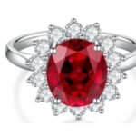 Ruby Red Gemstone Engagement Ring – CJ130