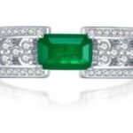 Emerald Green Statement Ring – CJ136