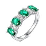 Emerald Green Statement Ring – CJ138