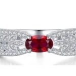 Ruby Red Statement Ring – CJ139